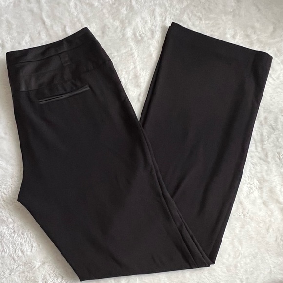 Forever 21 EUC Cumberbund/Tuxedo Style Faux Silk Waist Sleek Trouser Pant - Picture 6 of 8